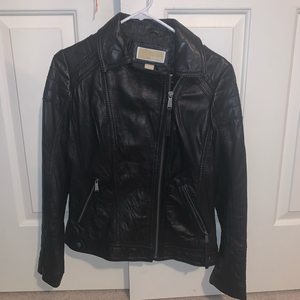 Michael Kors leather jacket